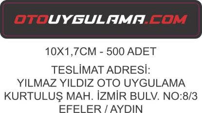 Sobe Reklam Normal Kesimli Damla Etiketler