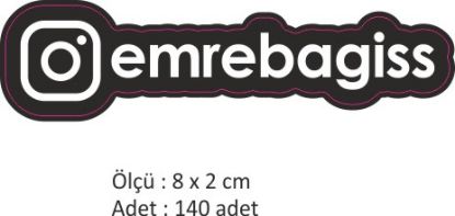 Sobe Reklam Normal Kesimli Damla Etiketler