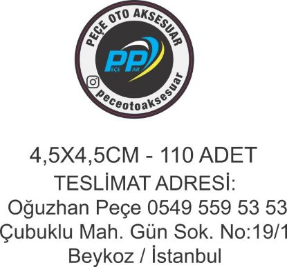 Sobe Reklam Normal Kesimli Damla Etiketler