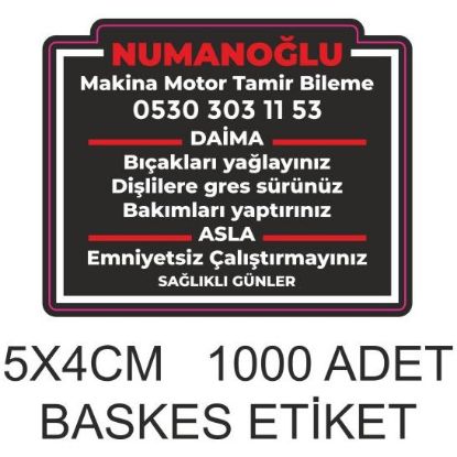 Sobe Reklam Dijital Baskes Etiketler