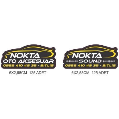 Sobe Reklam Normal Kesimli Damla Etiketler