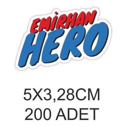 Sobe Reklam Normal Kesimli Damla Etiketler