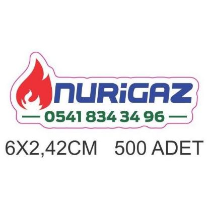 Sobe Reklam Normal Kesimli Damla Etiketler