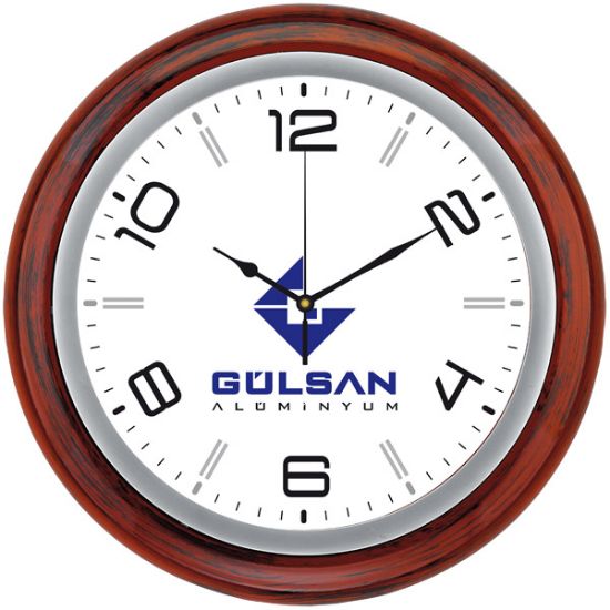 Sobe Reklam V30-510-AH Plastik Duvar Saati