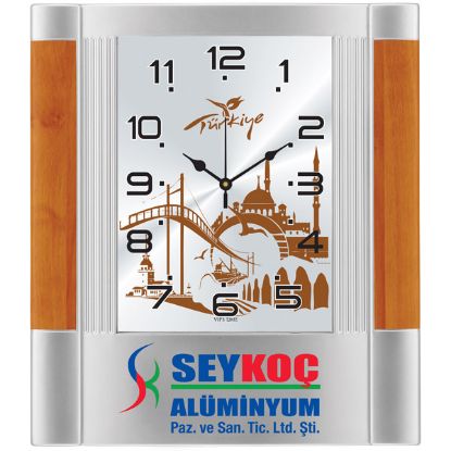 Sobe Reklam V30-508-T Plastik Duvar Saati