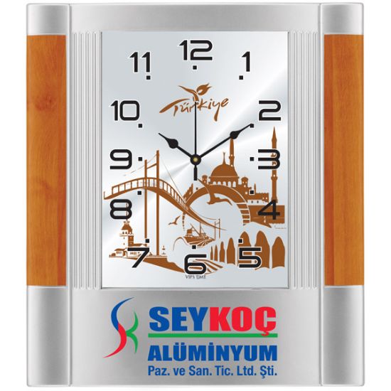 Sobe Reklam V30-508-T Plastik Duvar Saati