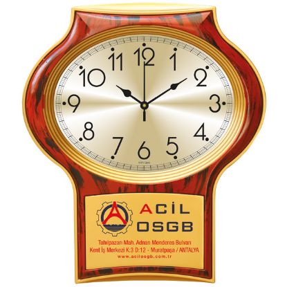 Sobe Reklam V30-520-AH Plastik Duvar Saati