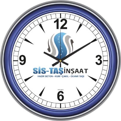 Sobe Reklam V30-523-GL Plastik Duvar Saati