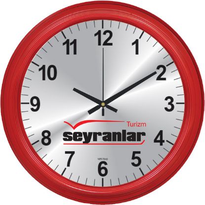 Sobe Reklam V30-504-KMZ Plastik Duvar Saati