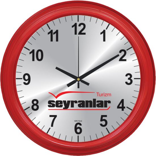 Sobe Reklam V30-504-KMZ Plastik Duvar Saati