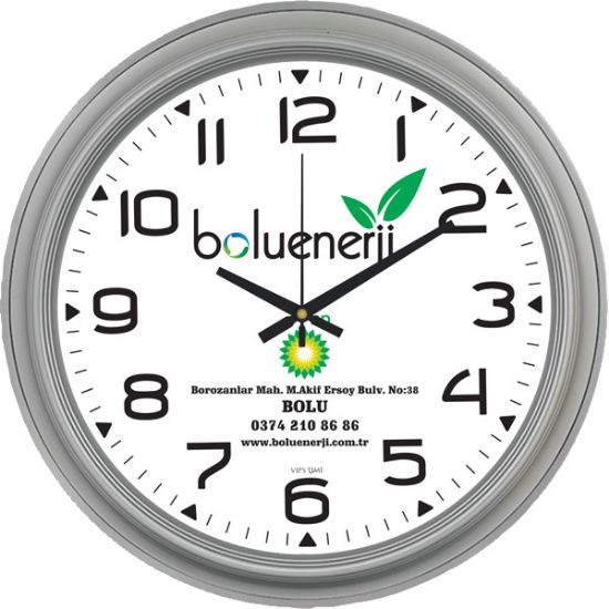 Sobe Reklam V30-504-F Plastik Duvar Saati