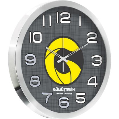 Sobe Reklam V30-920-BMZ Metal Duvar Saati
