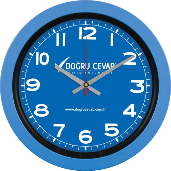 Sobe Reklam V30-346-MV Plastik Duvar Saati