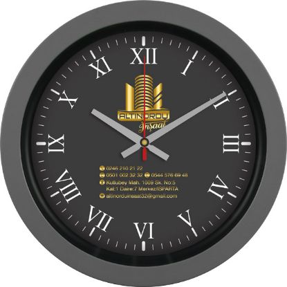 Sobe Reklam V30-346-FM Plastik Duvar Saati