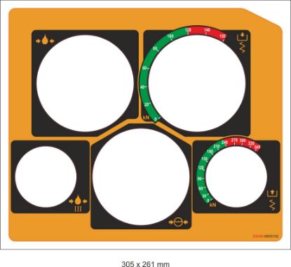 Sobe Reklam Özel Kesimli Damla Etiketler