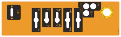 Sobe Reklam Özel Kesimli Damla Etiketler