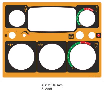 Sobe Reklam Özel Kesimli Damla Etiketler