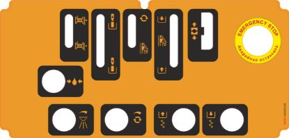 Sobe Reklam Özel Kesimli Damla Etiketler