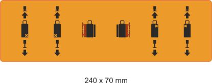 Sobe Reklam Normal Kesimli Damla Etiketler