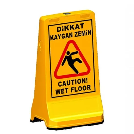 Uyarı Dubası Ultra Levhalı Dikkat Kaygan Zemin Uyarı Dubası resmi