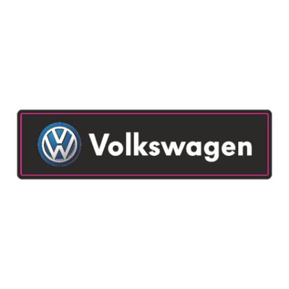 VOLKSWAGEN En (mm): 64 Boy (mm): 16 Folyo Türü: PVC Opak Folyo Baskı Türü: EcoSolvent CMYK BASKI resmi
