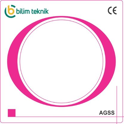 Agss Air 7 Dış 70 x 70 mm, İç Çap 47,5 mm En (mm): 70 Boy (mm): 70 Folyo Türü: PVC Opak Folyo Baskı Türü: EcoSolvent CMYK BASKI resmi